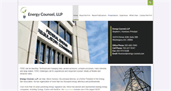 Desktop Screenshot of energy-counsel.com